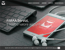 Tablet Screenshot of fimaaservizi.it